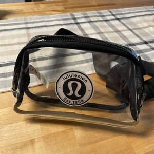 Lululemon Transparent Crossbody with Black Trim